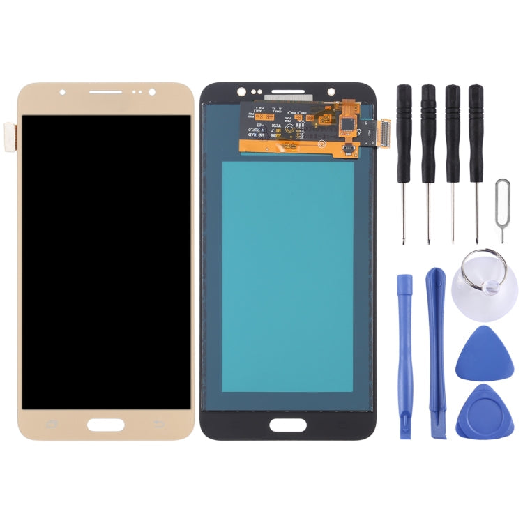 Ecran LCD TFT et Numériseur Tactile pour Samsung Galaxy J7 (2016) / On 8 J710F / J710FN / J710M / J710MN / J7108 (Or)