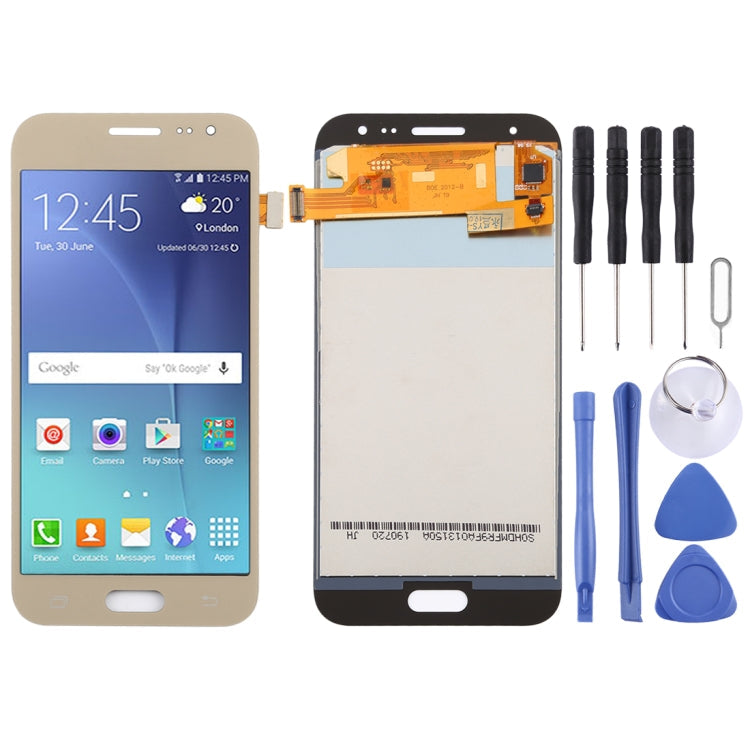 Pantalla LCD TFT y Táctil Digitalizador para Samsung Galaxy J2 (2015) / J200F / J200Y / J200G / J200H / J200GU (Dorado)