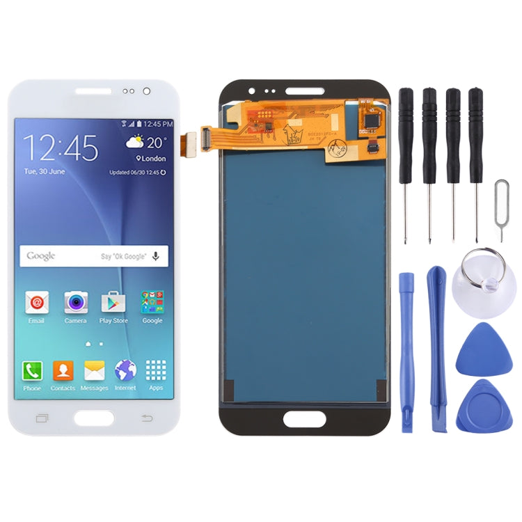 Pantalla LCD TFT y Táctil Digitalizador para Samsung Galaxy J2 (2015) / J200F / J200Y / J200G / J200H / J200GU (Blanco)