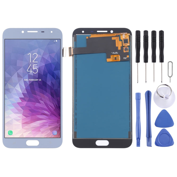 Ecran LCD TFT et Numériseur Tactile pour Samsung Galaxy J4 (2018) J400F / DS J400G / DS (Bleu)