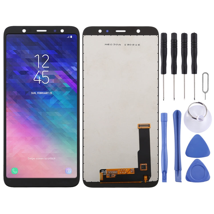 TFT Version Full LCD Screen + Touch Digitizer (Half Screen) for Samsung Galaxy A6 + (2018) A605G (Black)
