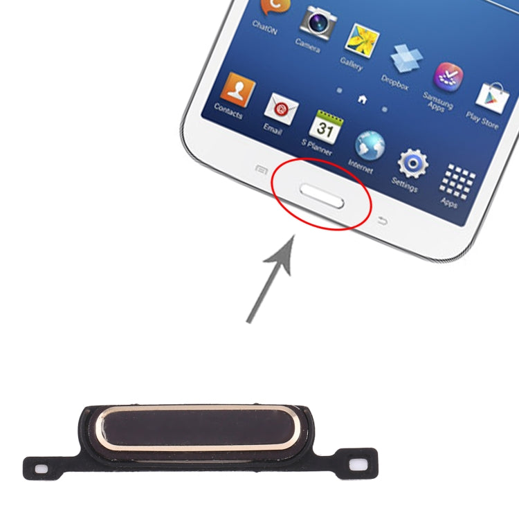 Home key for Samsung Galaxy Tab 3 8.0 SM-T310 / T311 / T315 (Black)