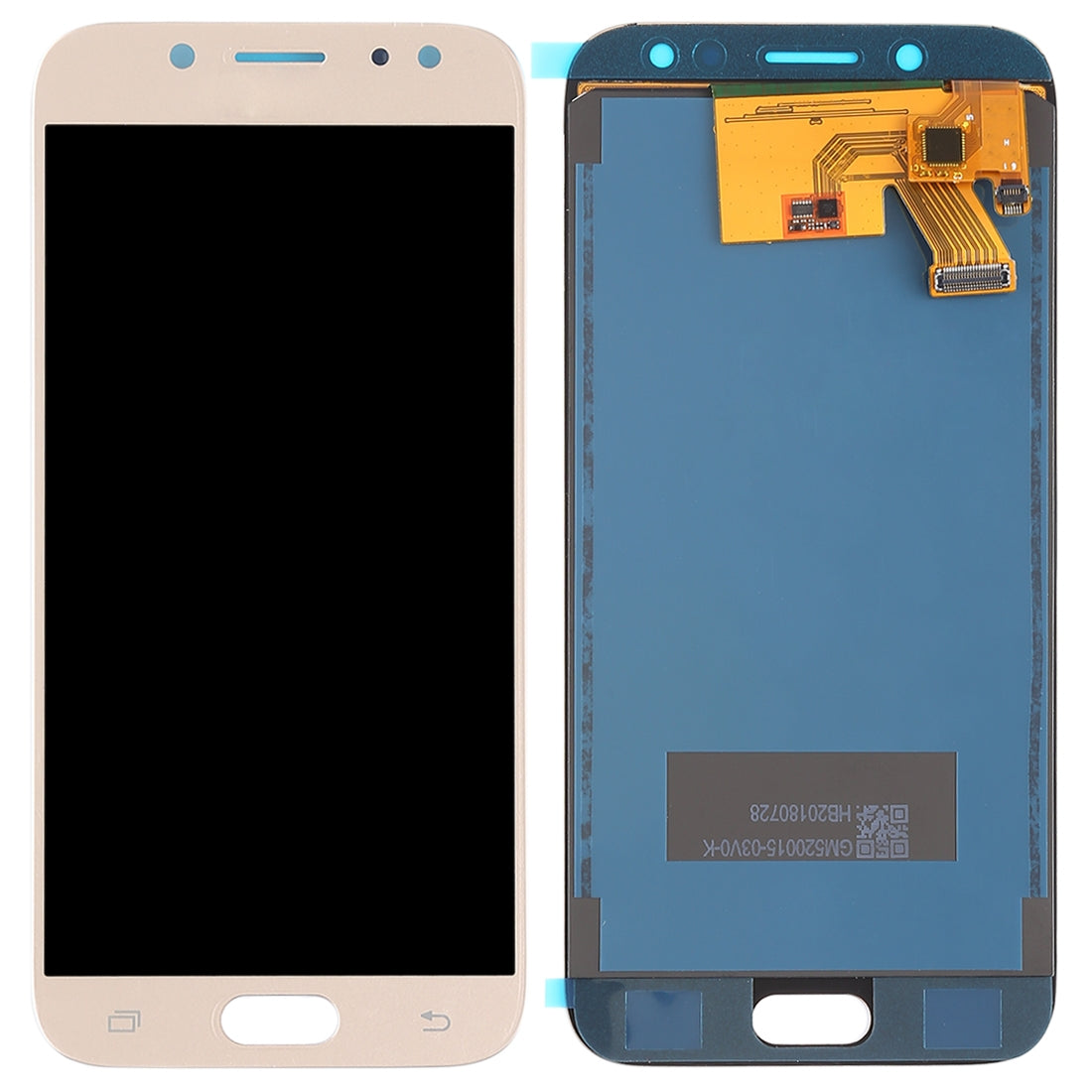 Ecran LCD + Numériseur Tactile (TFT) Samsung Galaxy J5 (2017) J530 Or