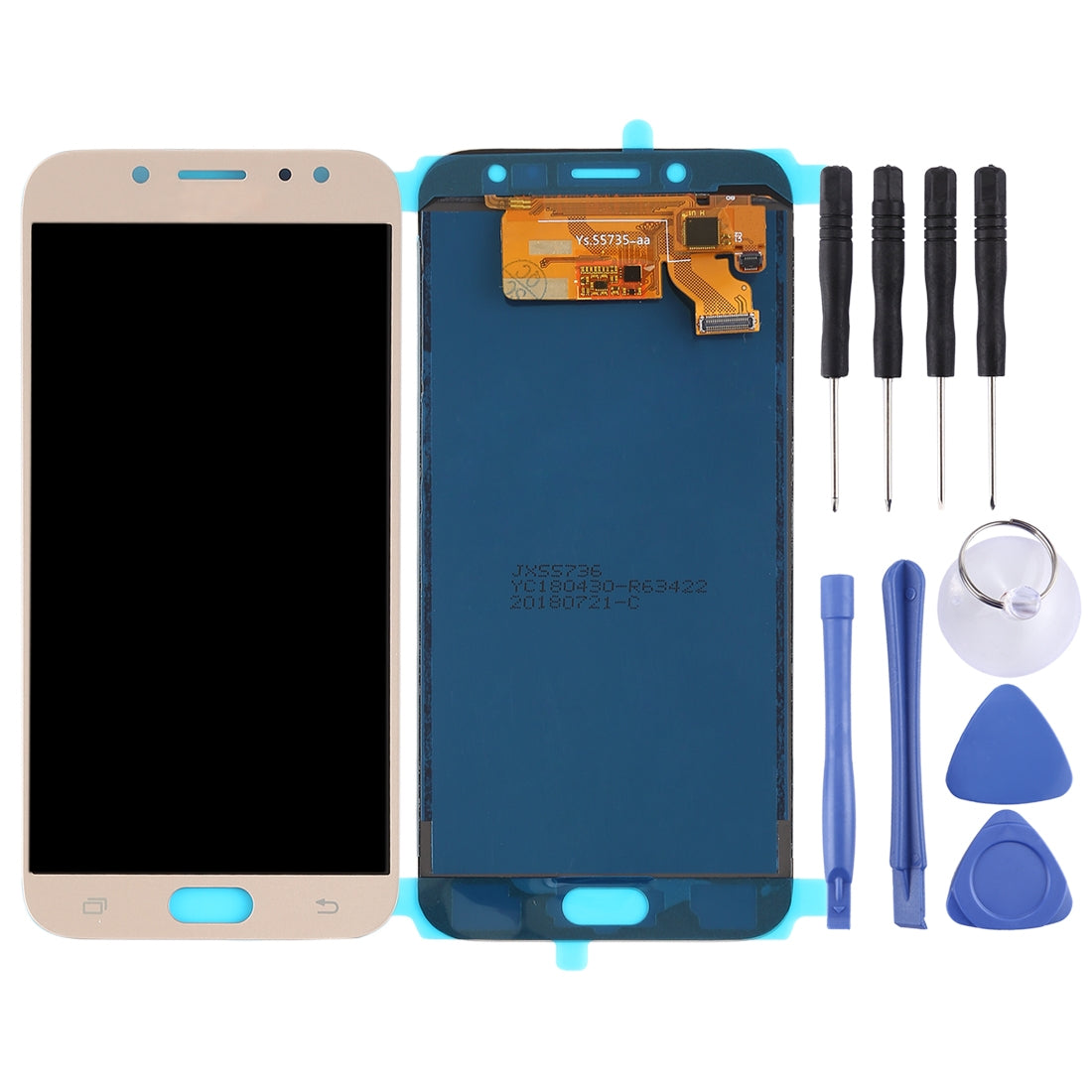 Pantalla LCD + Tactil Digitalizador (TFT) Samsung Galaxy J7 (2017) J730 Dorado