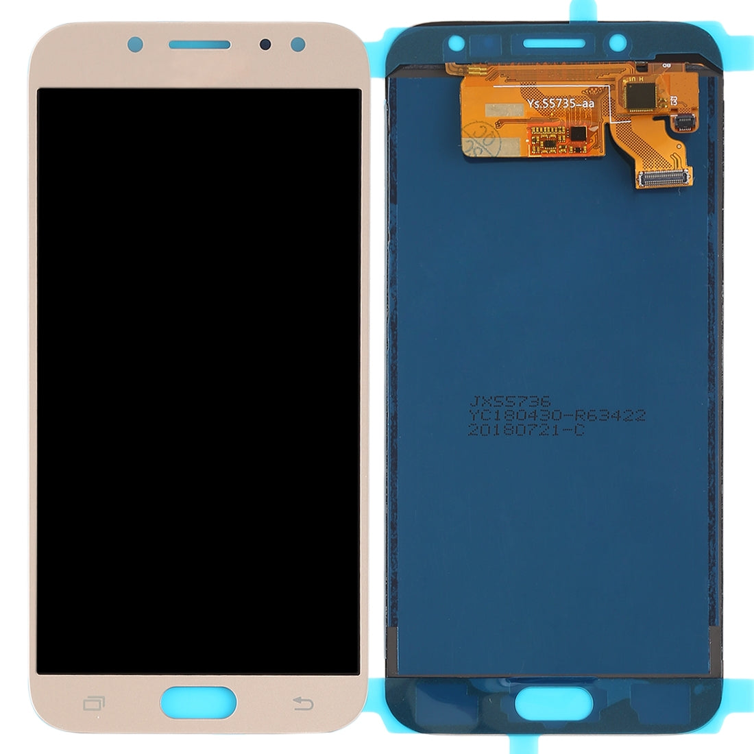 Ecran LCD + Numériseur Tactile (TFT) Samsung Galaxy J7 (2017) J730 Or