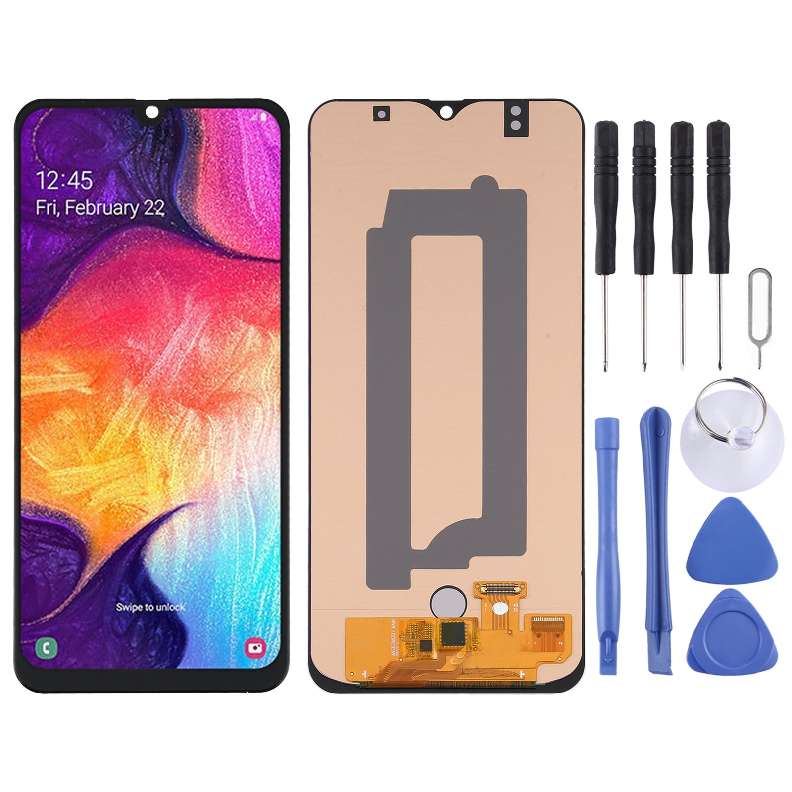 Ecran LCD + Numériseur Tactile (Version Oled) Samsung Galaxy A50 A505