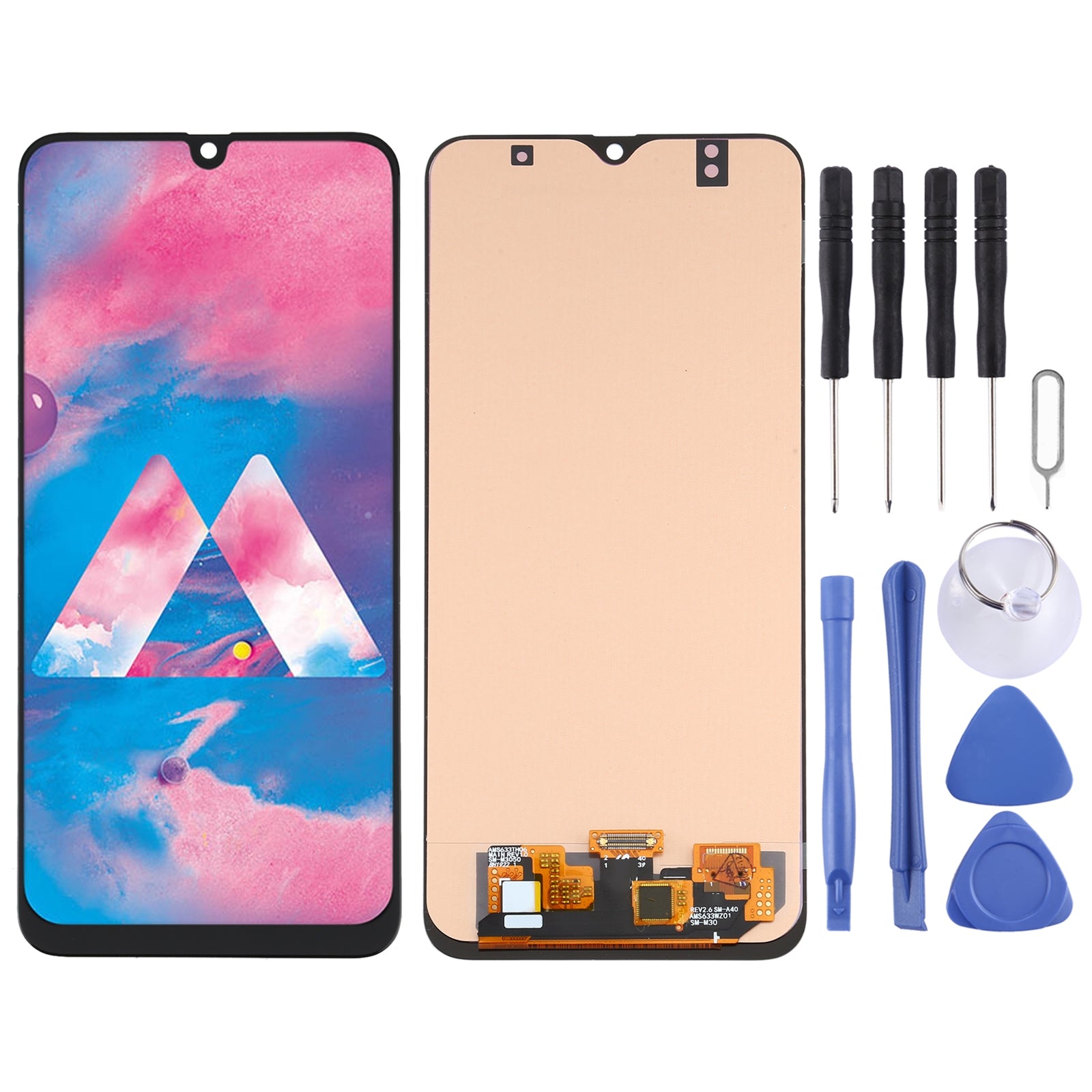 LCD Screen + Touch Digitizer (Oled Version) Samsung Galaxy M30 M305