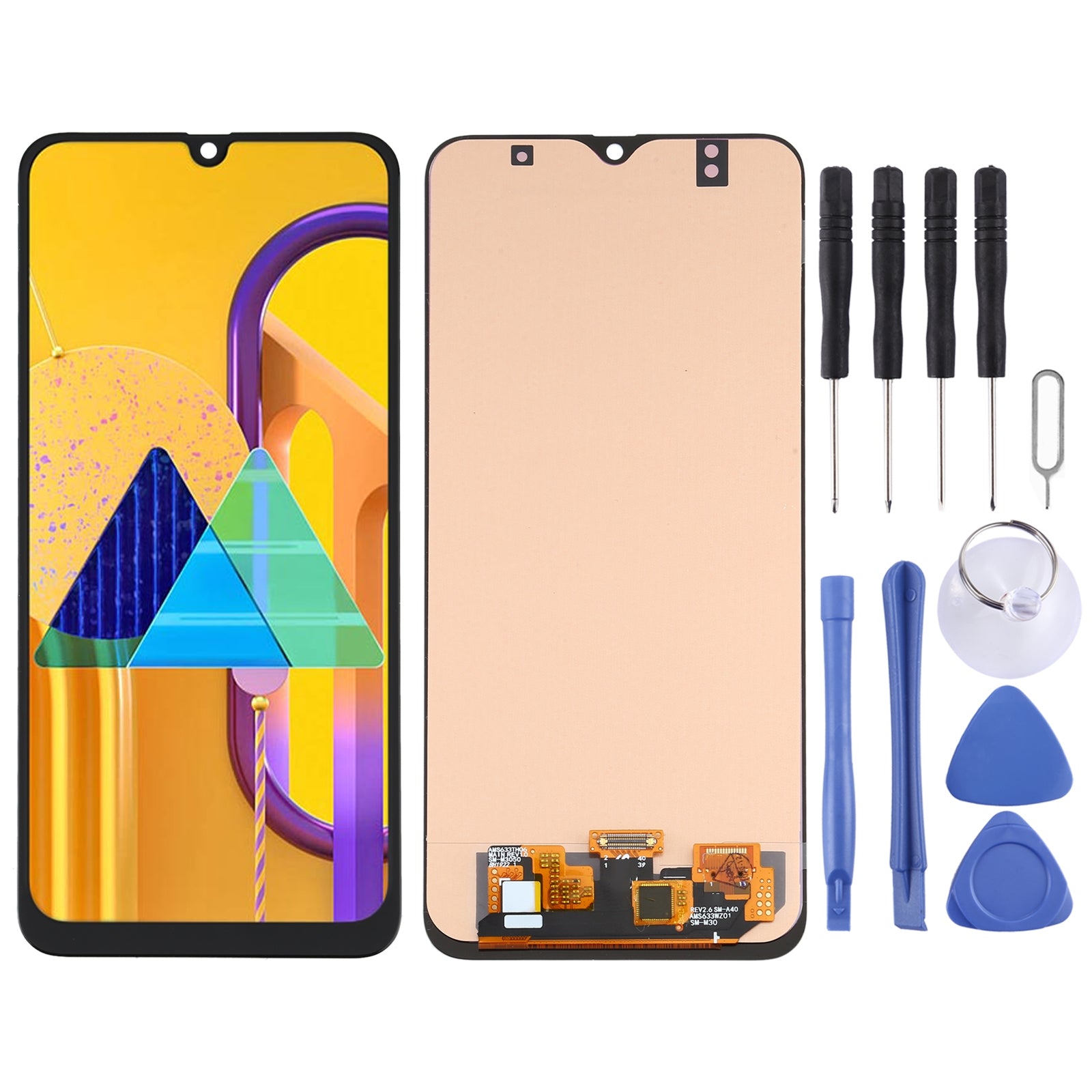 Ecran LCD + Numériseur Tactile (Version Oled) Samsung Galaxy M30s M307