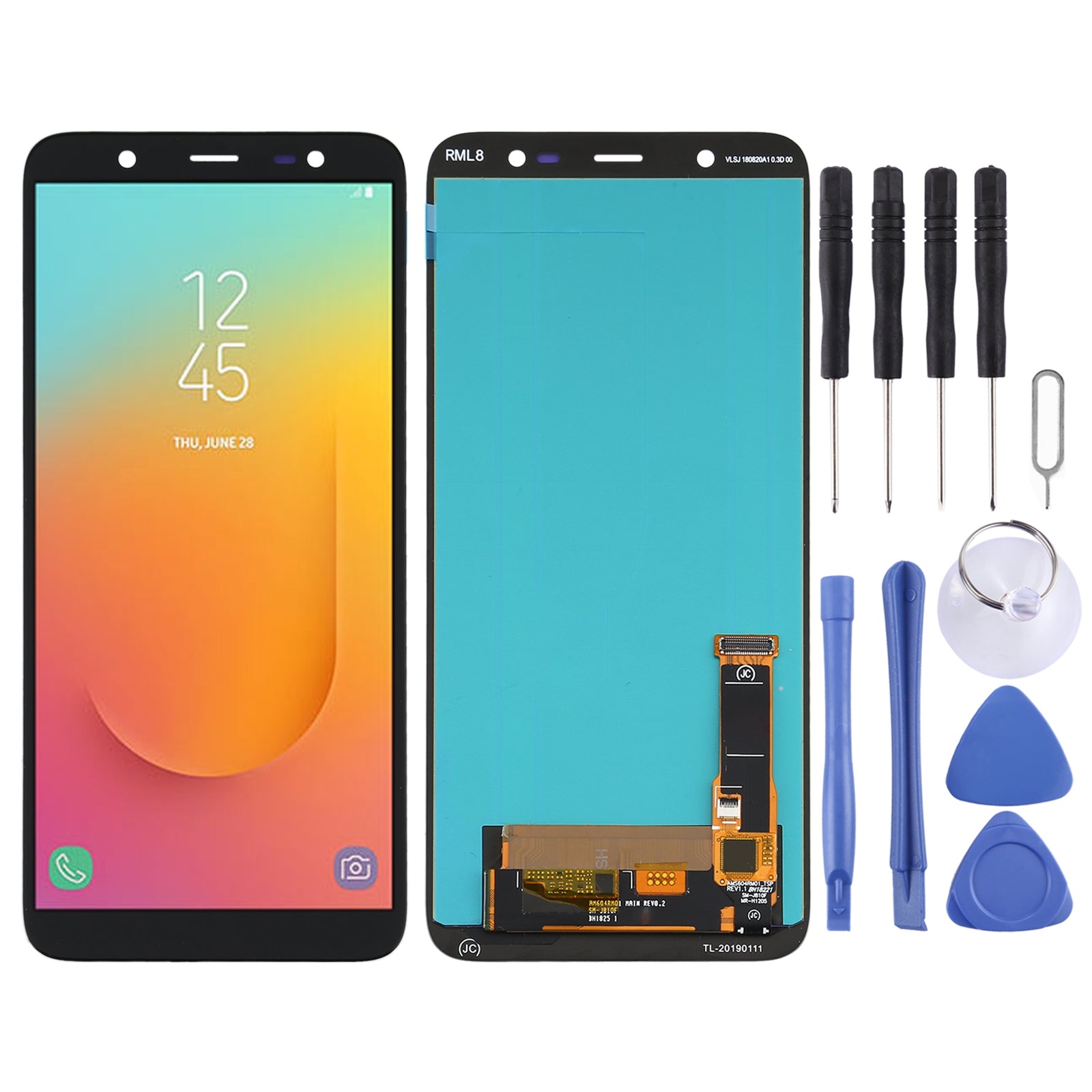 Ecran LCD + Numériseur Tactile (Version Oled) Samsung Galaxy J8 J810