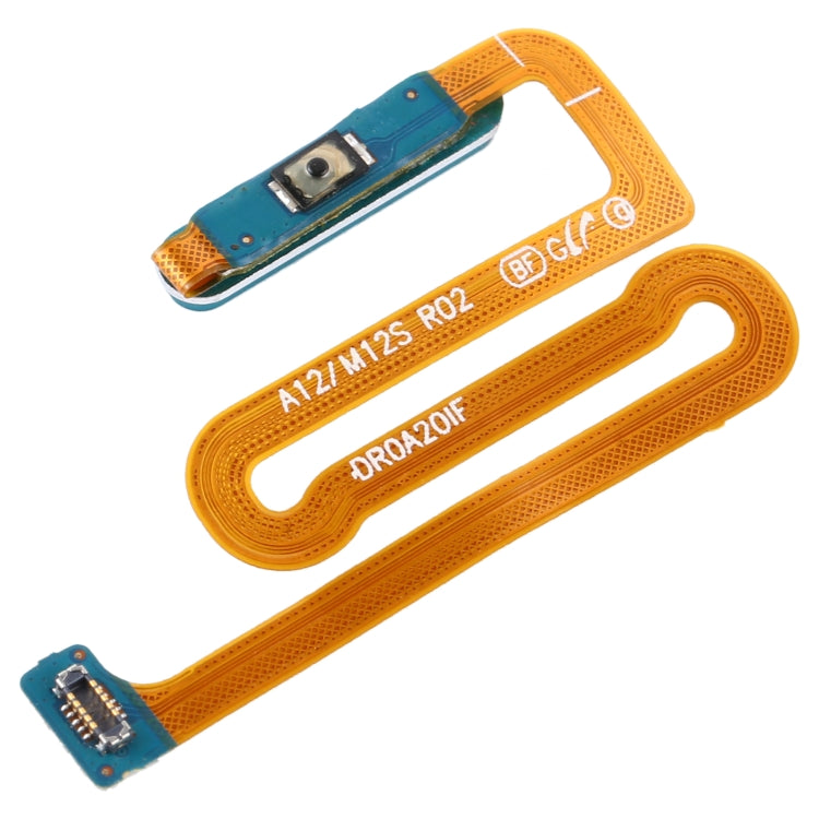 Cable Flex del Sensor de Huellas Dactilares para Samsung Galaxy M12 / A12 / SM-A125 / M125 (Verde)