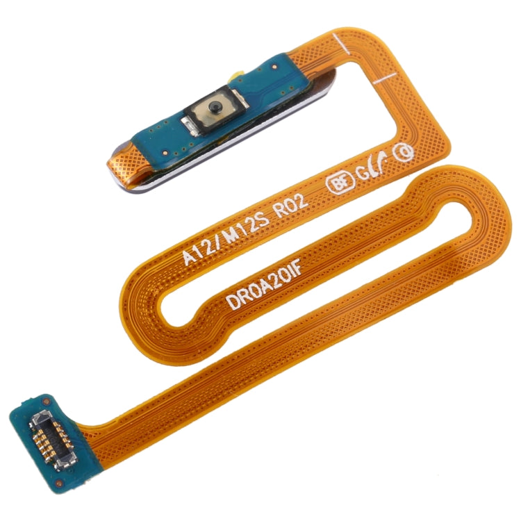 Cable Flex del Sensor de Huellas Dactilares para Samsung Galaxy M12 / A12 / SM-A125 / M125 (Gris)