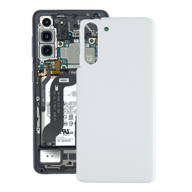 Back Battery Cover for Samsung Galaxy S21 (White)