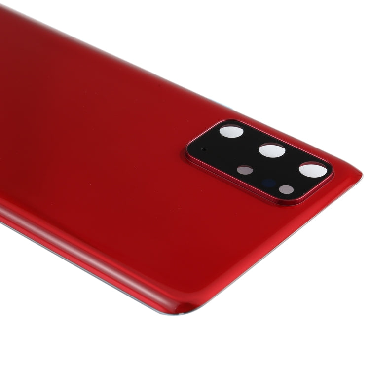 Tapa Trasera de la Batería con la cubierta de la Lente de la Cámara para Samsung Galaxy S20 + (Rojo)
