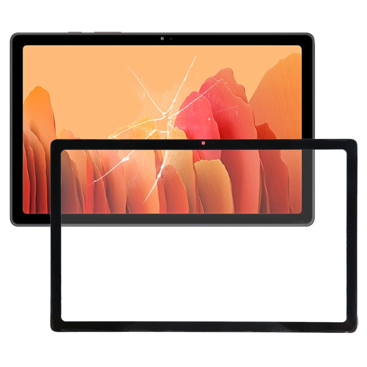 Vitre d'écran extérieure pour Samsung Galaxy Tab A7 10.4 (2020) SM-T500 / T505 (Noir)