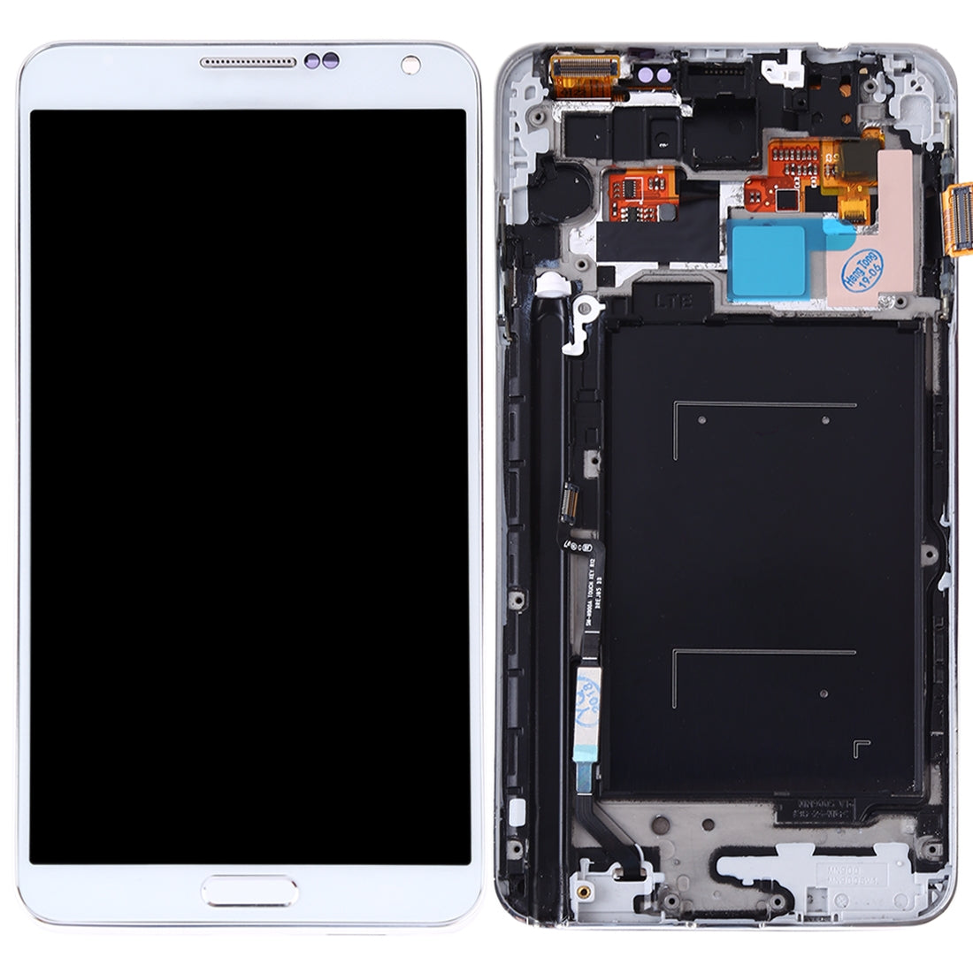 Full Screen LCD + Touch + Frame (TFT) Samsung Galaxy Note 3 N9005 White