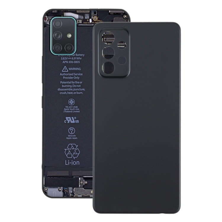 Tapa Trasera de la Batería para Samsung Galaxy A72 5G (Negro)