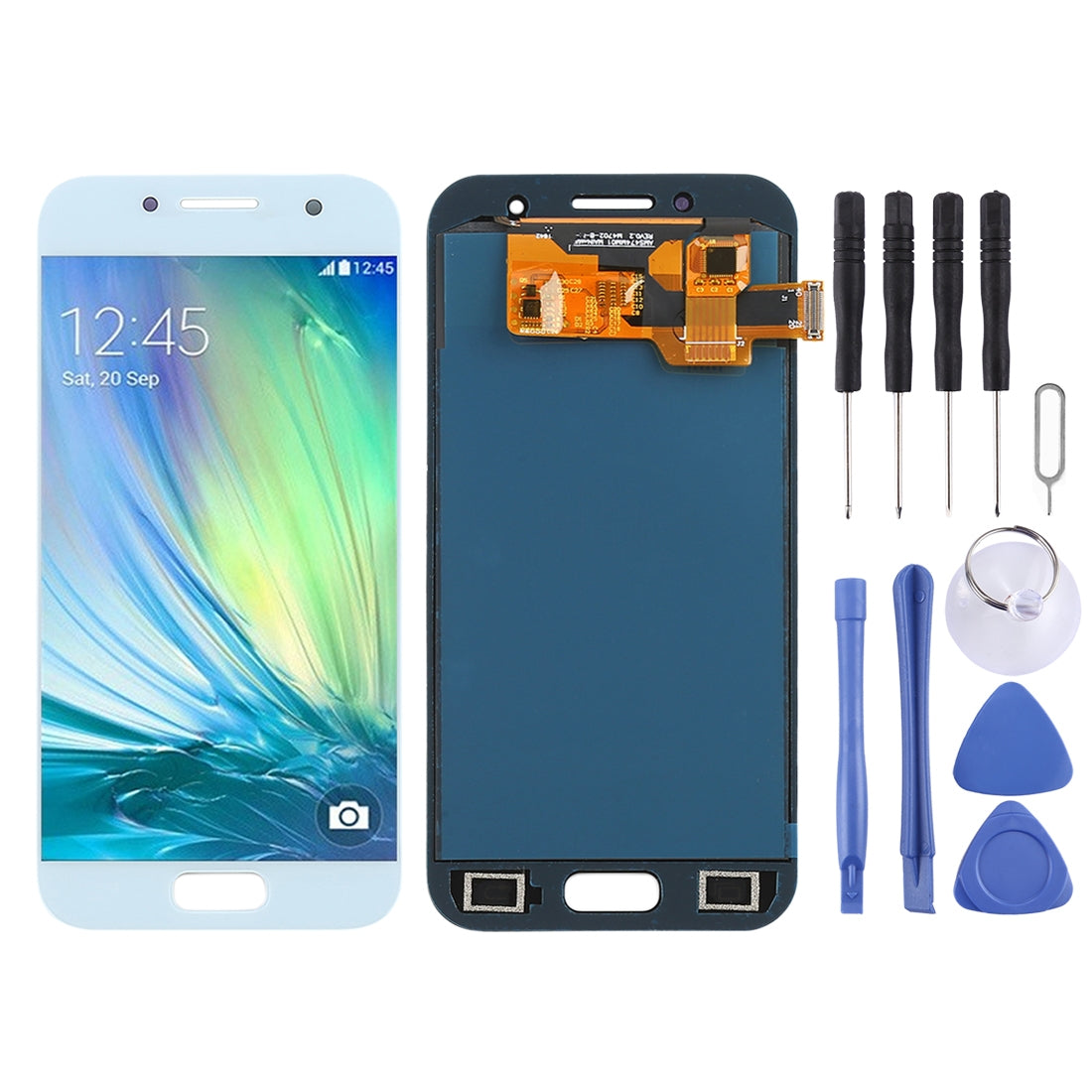 Pantalla LCD + Tactil Digitalizador (TFT) Samsung Galaxy A3 (2017) A320 Azul