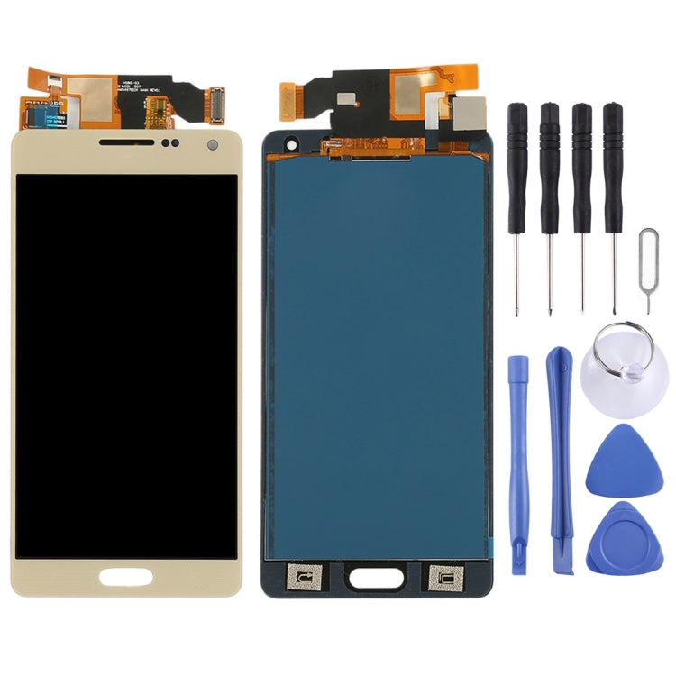 Pantalla LCD y Táctil Digitalizador (material TFT) para Samsung Galaxy A5 A500F A500FU A500M A500Y A500YZ (Dorado)