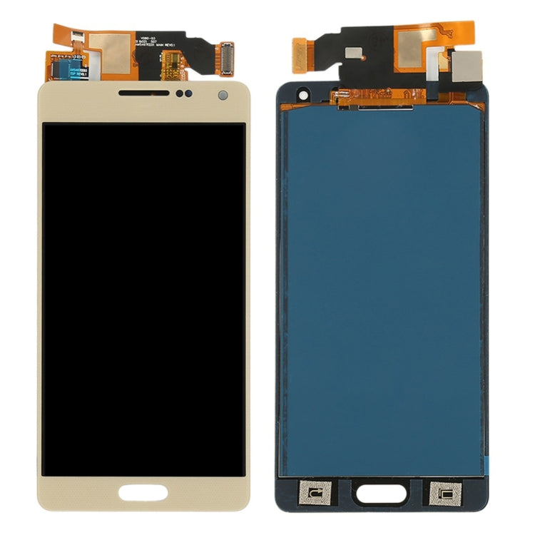 Pantalla LCD y Táctil Digitalizador (material TFT) para Samsung Galaxy A5 A500F A500FU A500M A500Y A500YZ (Dorado)