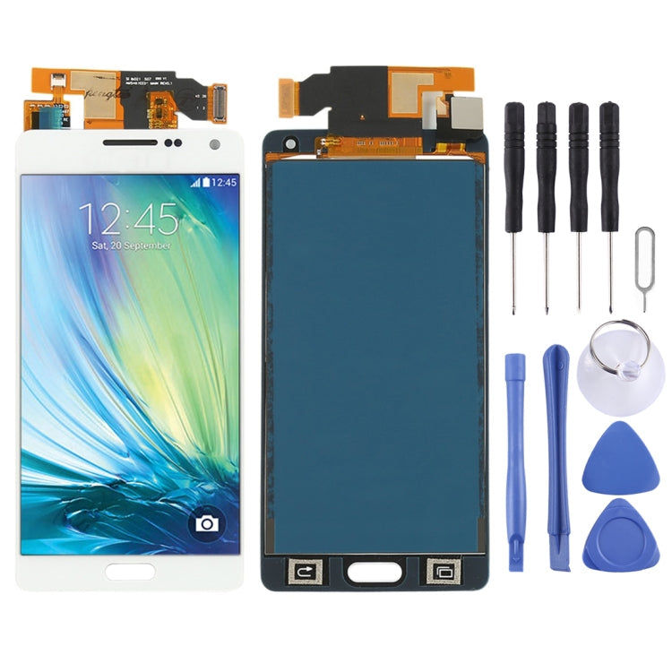 Pantalla LCD y Digitalizador (material TFT) para Samsung Galaxy A5 A500F A500FU A500M A500Y A500YZ (Blanco)