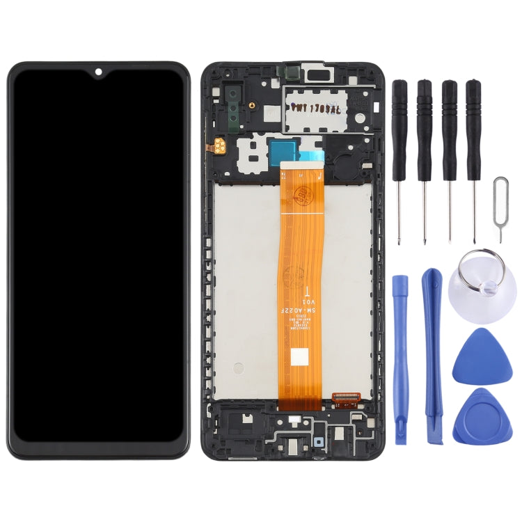 Pantalla LCD Original y Táctil Digitalizador con marco para Samsung Galaxy A02 SM-A022