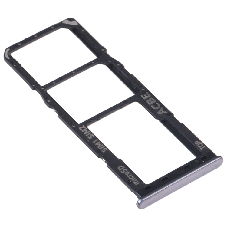 SIM Card Tray + Micro SD Card Tray for Samsung Galaxy A32 SM-A325 (Black)
