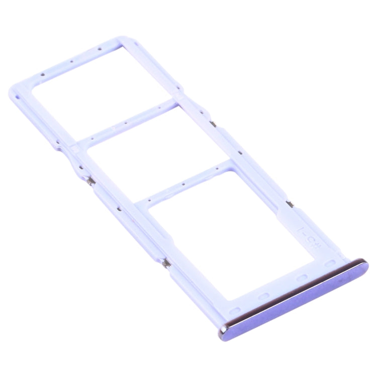 SIM Card Tray + Micro SD Card Tray for Samsung Galaxy A32 SM-A325 (Purple)