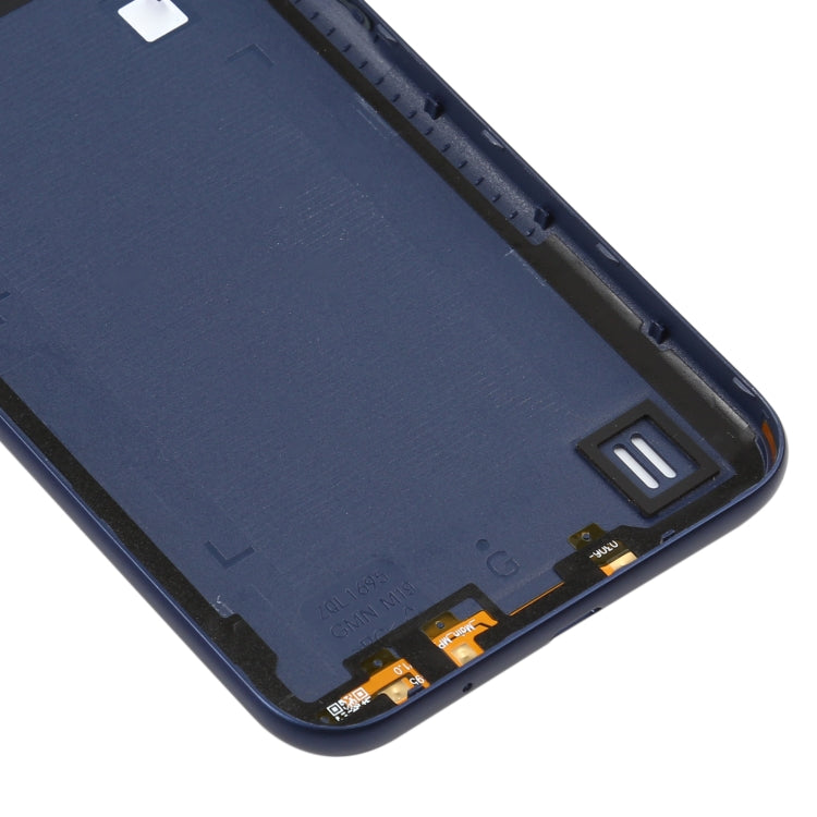 Tapa Trasera de la Batería con Lente de Cámara para Samsung Galaxy A01 SM-015F (Azul)