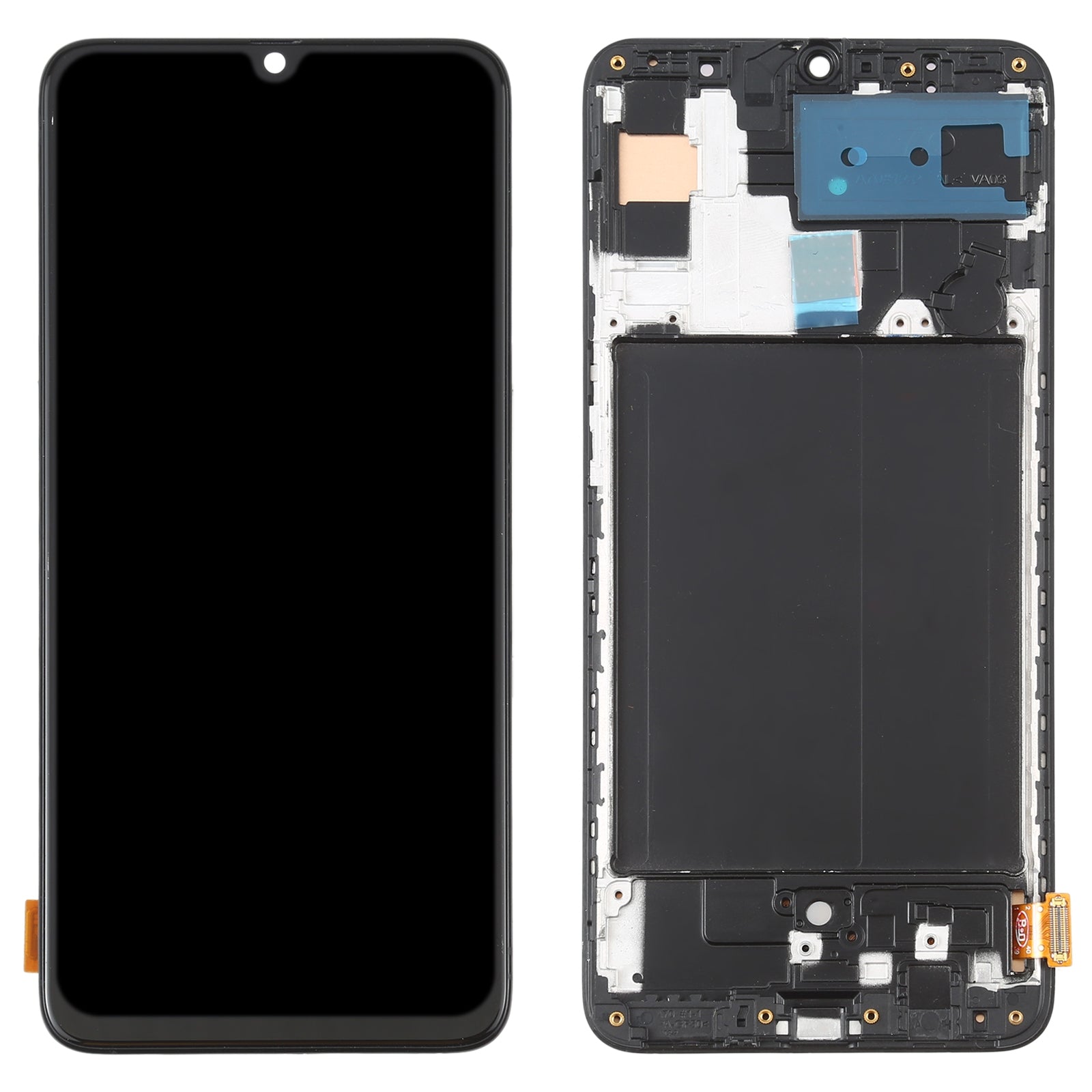 Pantalla LCD + Tactil + Marco (Oled) Samsung Galaxy A70 A705 (67) Negro