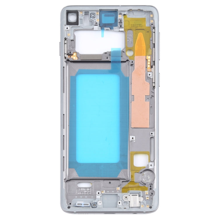 Placa de Marco Medio para Samsung Galaxy S10 (Plata)