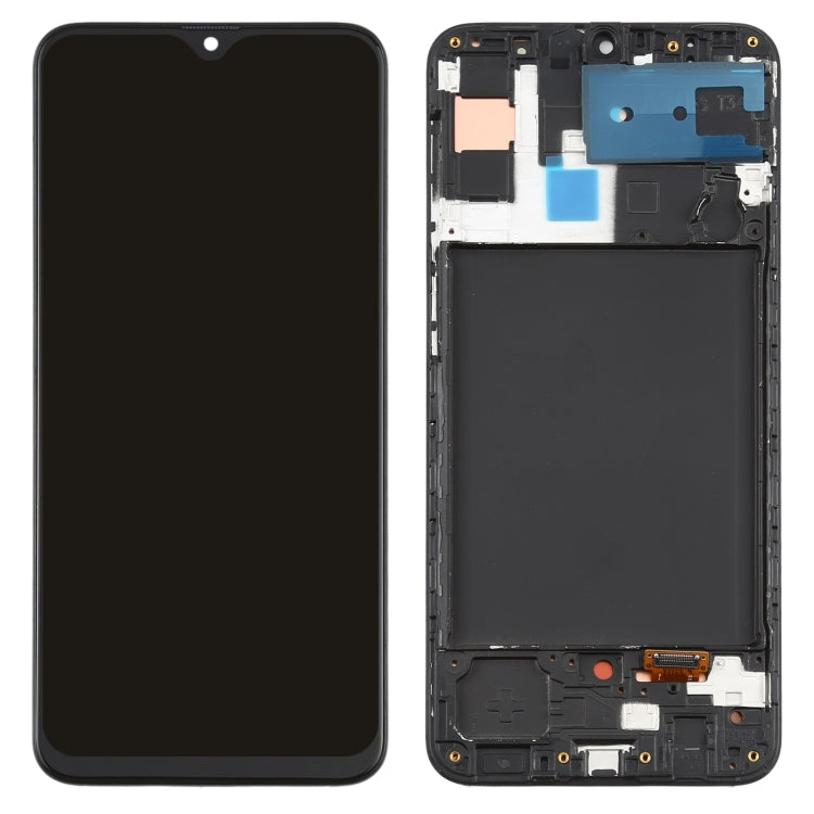 Original Super AMOLED LCD screen and digitizer with frame for Samsung Galaxy A30S