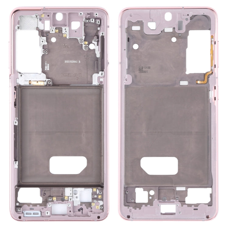 Placa de Marco Medio para Samsung Galaxy S21 (Rosa)