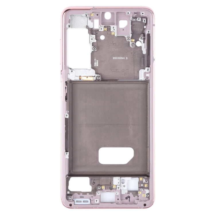 Plaque de cadre intermédiaire pour Samsung Galaxy S21 (Rose)