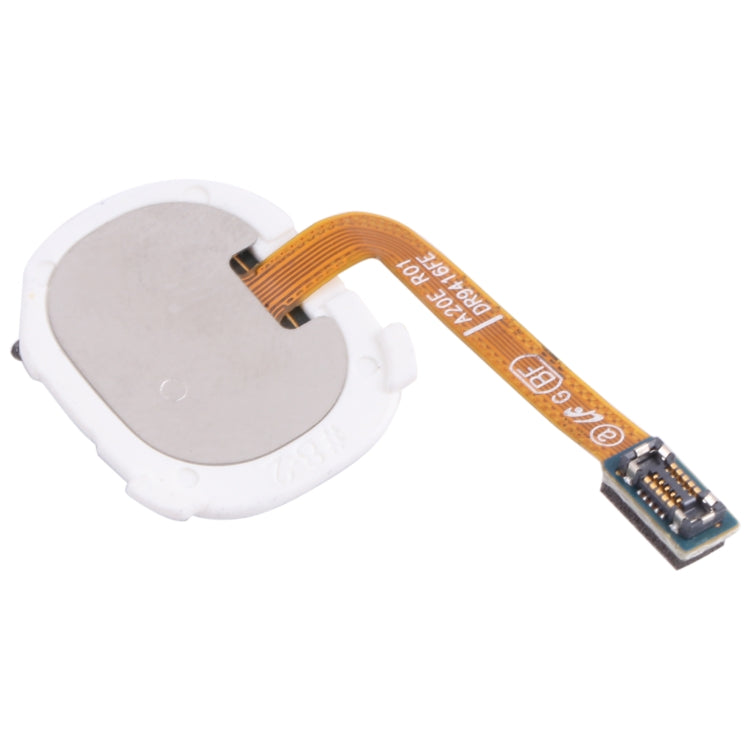 Cable Flex del Sensor de Huellas Dactilares para Samsung Galaxy A20E / A20 (Blanco)