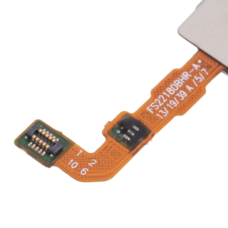 Cable Flex del Sensor de Huellas Dactilares para Samsung Galaxy A20S SM-A207 (Negro)