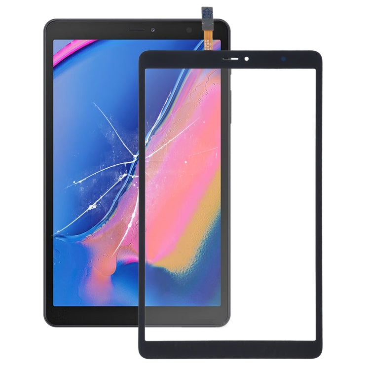 Panel Táctil con OCA Borrar ópticamente Adhesivo para Samsung Galaxy Tab A 8.0 S PEN (2019) SM-P205 (Negro)