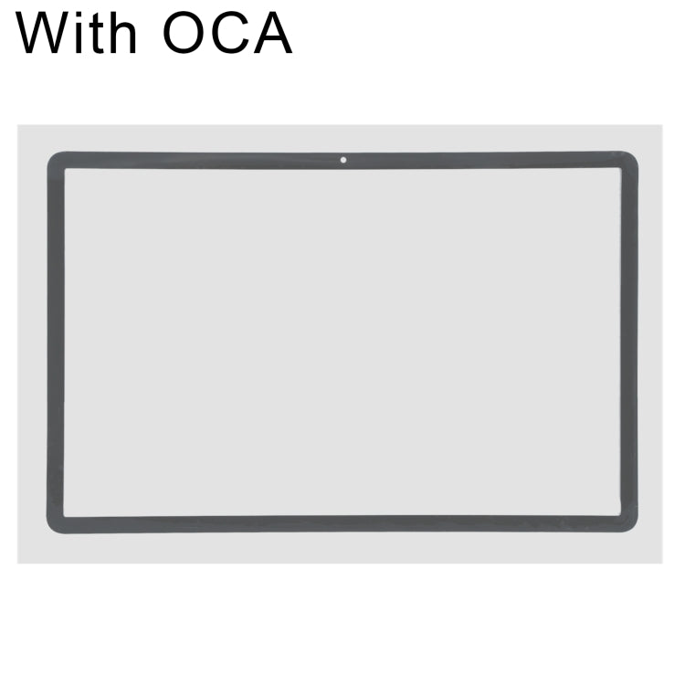 Vitre d'écran extérieure avec adhésif OCA pour Samsung Galaxy Tab S7 + SM-T970 (Noir)