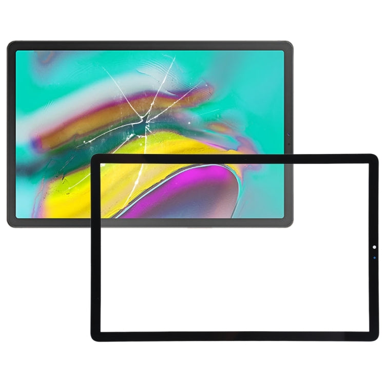 Outer Screen Glass with OCA Adhesive for Samsung Galaxy Tab S5E SM-T720 / SM-T725 (Black)