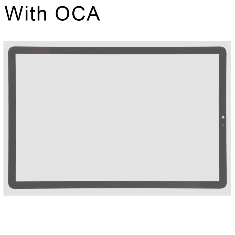 Vitre d'écran extérieure avec adhésif OCA pour Samsung Galaxy Tab S5E SM-T720 / SM-T725 (Noir)