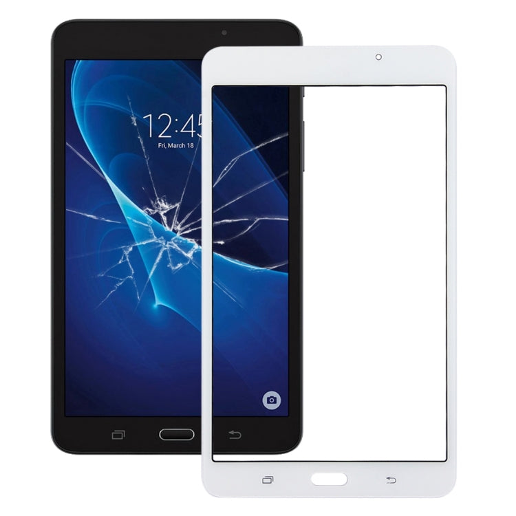 Vitre d'écran extérieure avec adhésif OCA pour Samsung Galaxy Tab A 7.0 (2016) / T280 (Blanc)