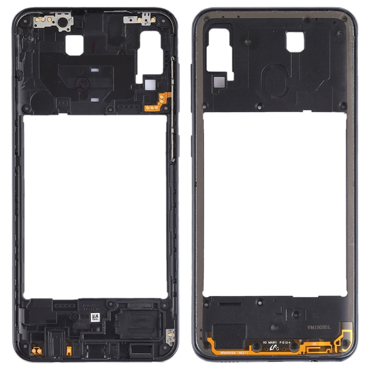 Back Housing Frame for Samsung Galaxy A30 SM-A305F / DS (Black)