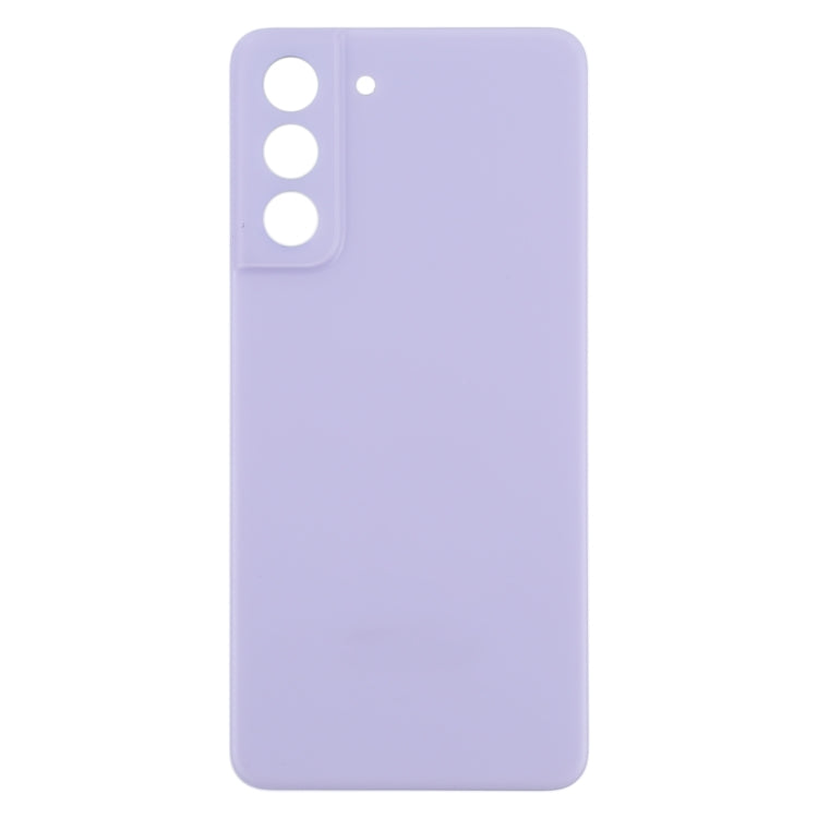 Cache batterie arrière pour Samsung Galaxy S21 Fe 5G SM-G990B (Violet)