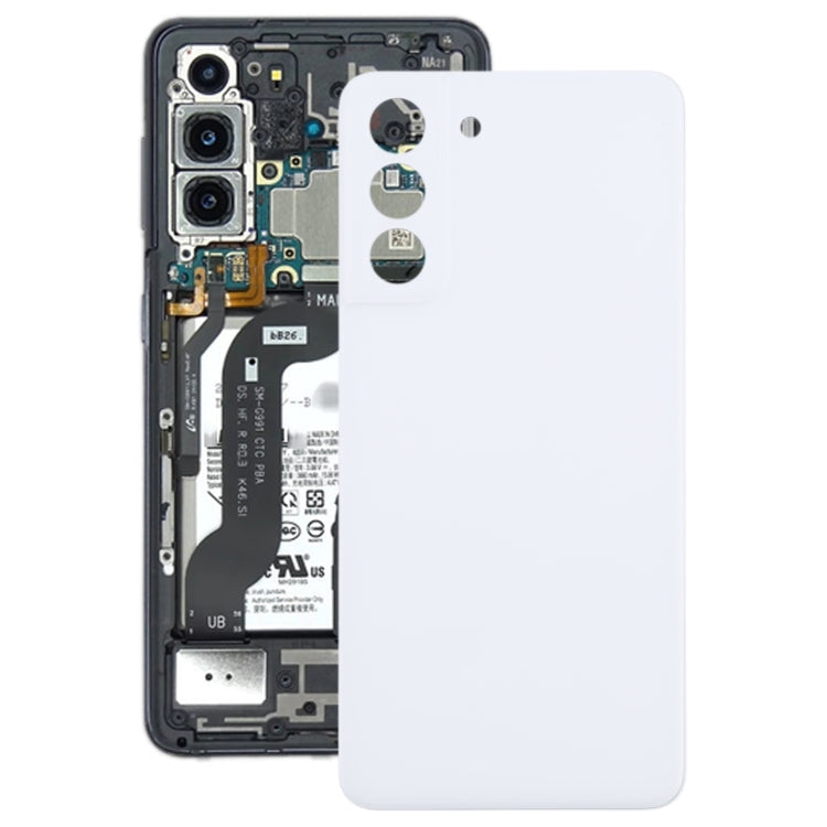 Cache Batterie Arrière pour Samsung Galaxy S21 Fe 5G SM-G990B (Blanc)