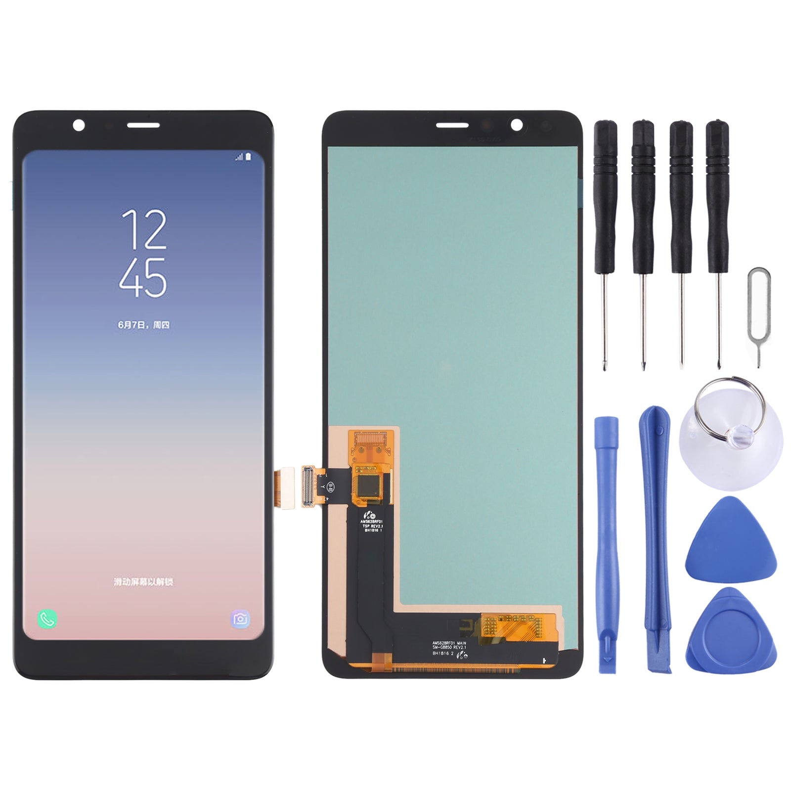 LCD Screen + Touch Digitizer Oled Samsung Galaxy A8 Star G8850