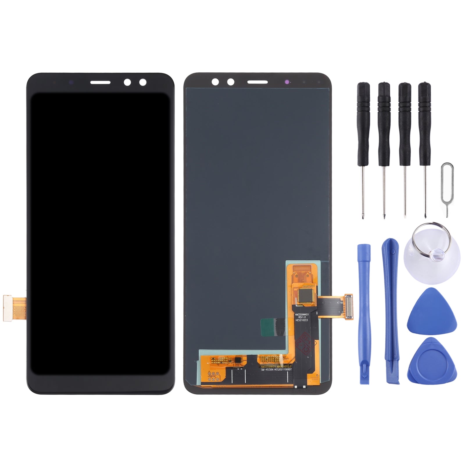 LCD Screen + Touch Digitizer Oled Samsung Galaxy A8 2018 / A5 2018 A530