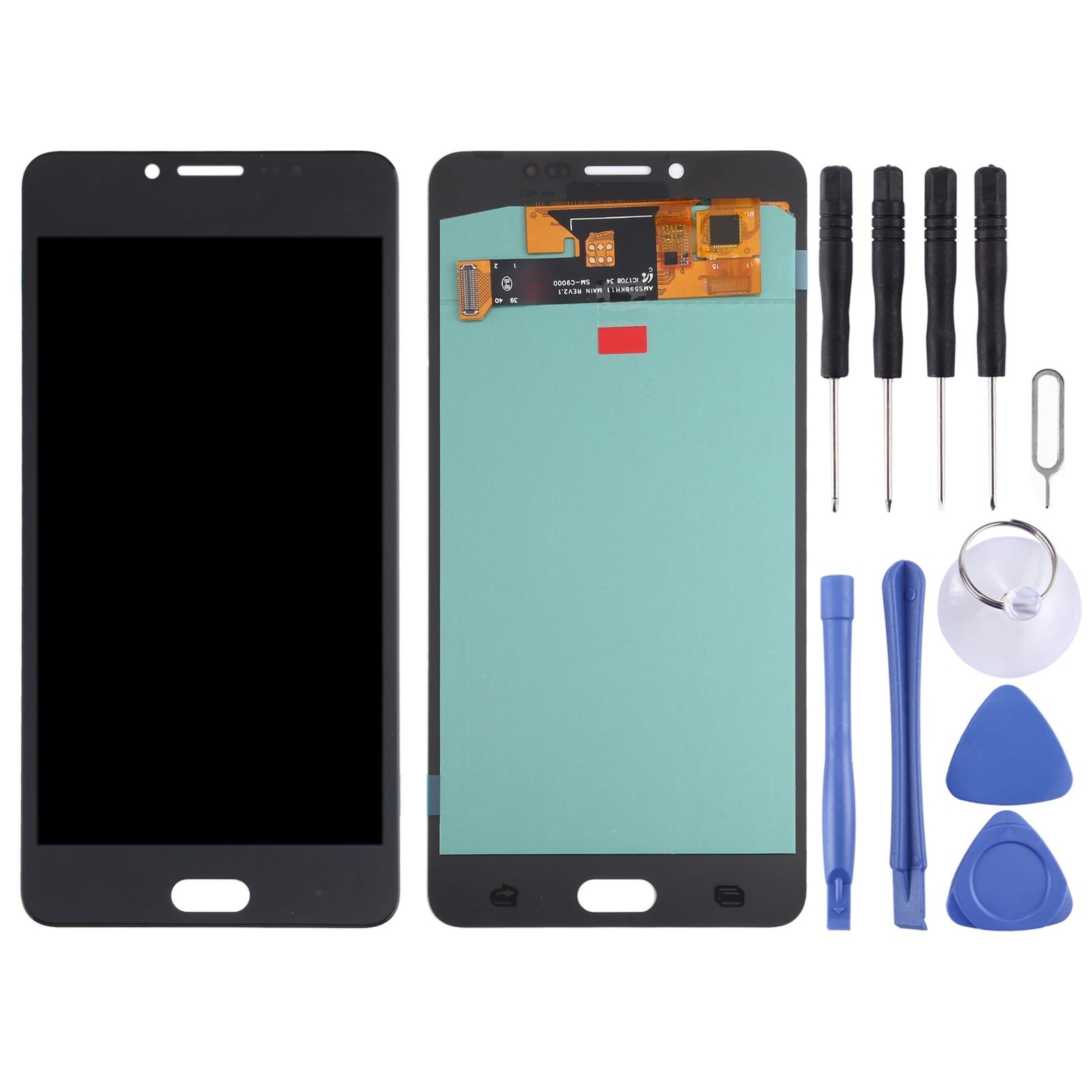 LCD Screen + Touch Digitizer Oled Samsung Galaxy C9 Pro C9000 C900 Black