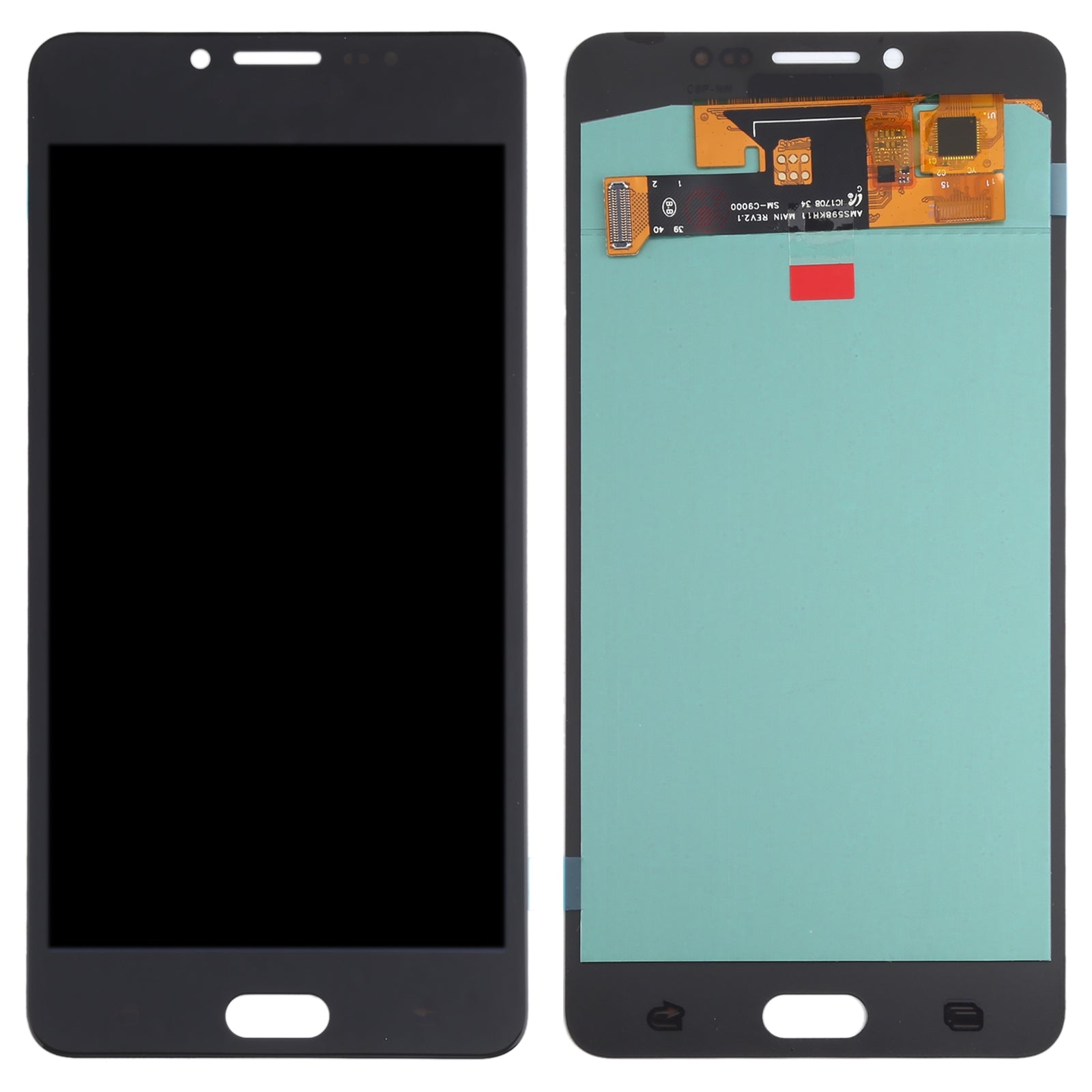 Ecran LCD + Vitre Tactile Oled Samsung Galaxy C9 Pro C9000 C900 Noir