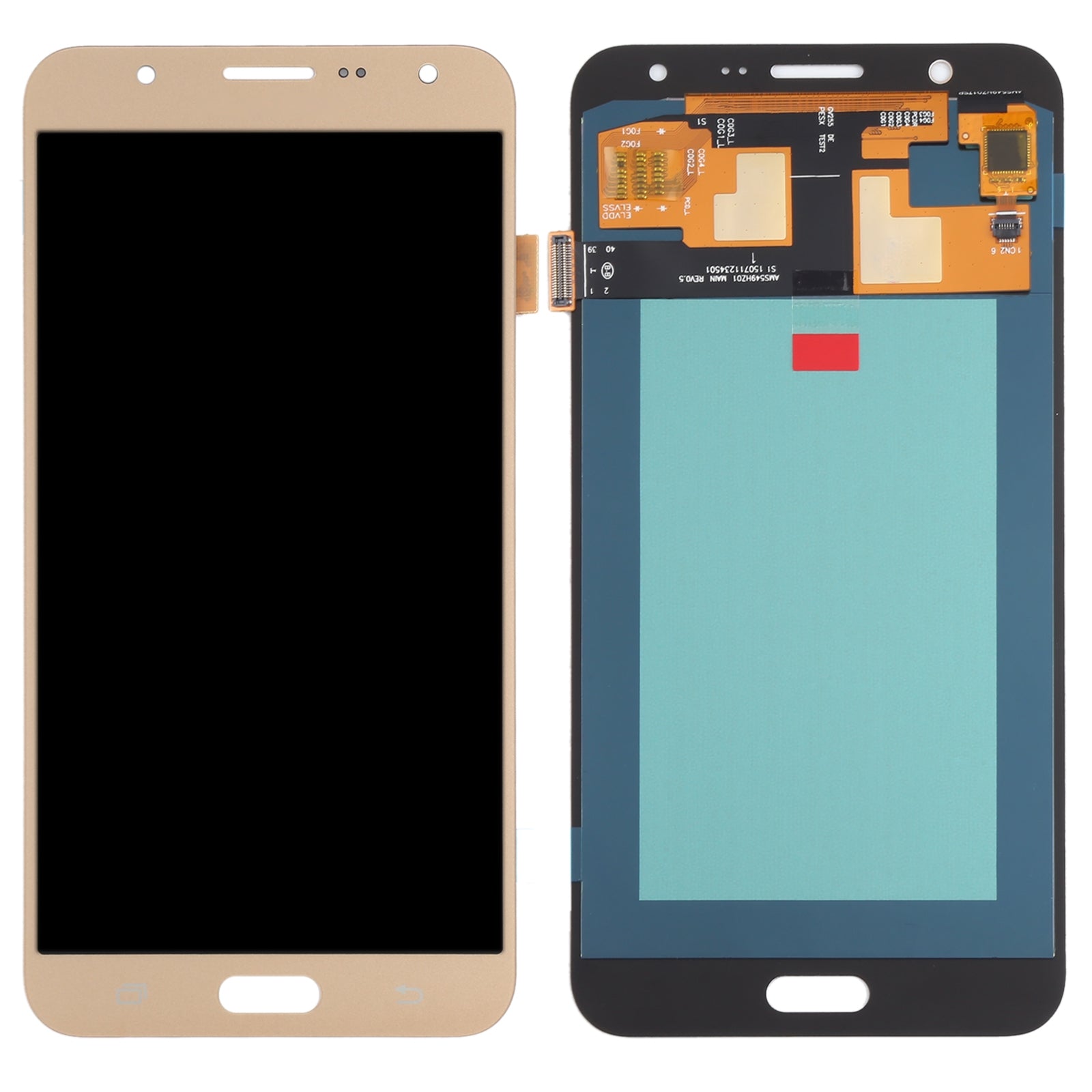 Ecran LCD + Vitre Tactile Oled Samsung Galaxy J7 J700 Or