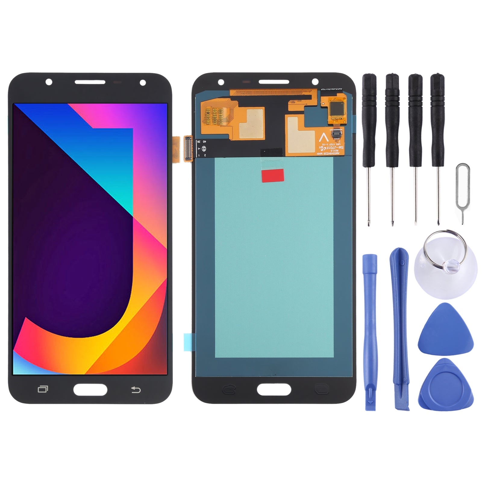 Ecran LCD + Vitre Tactile Oled Samsung Galaxy J7 NXT J701 Noir