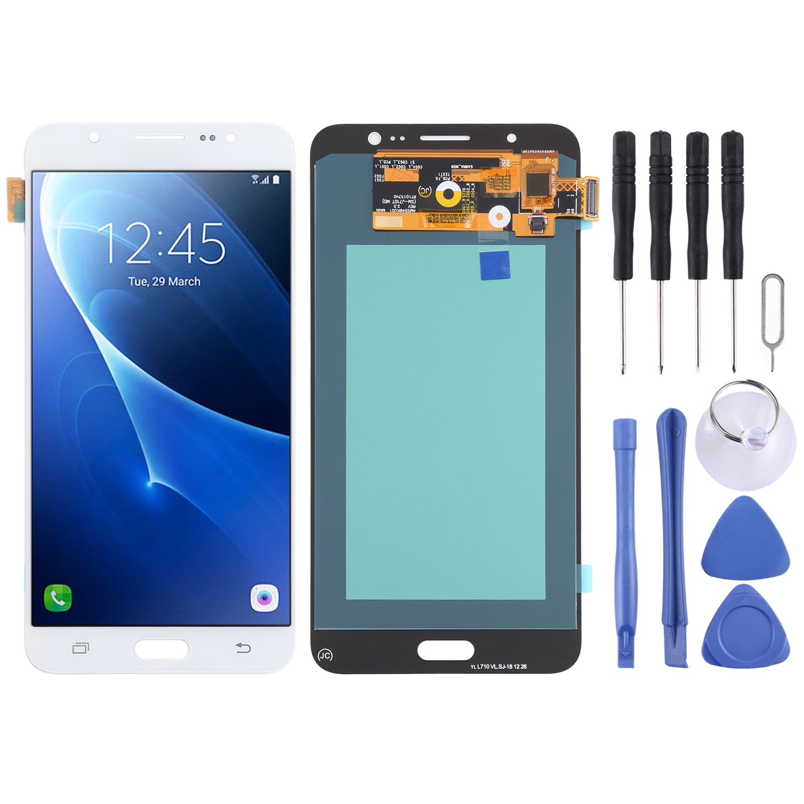 Pantalla LCD + Tactil Digitalizador Oled Samsung Galaxy J7 (2016) J710 Blanco